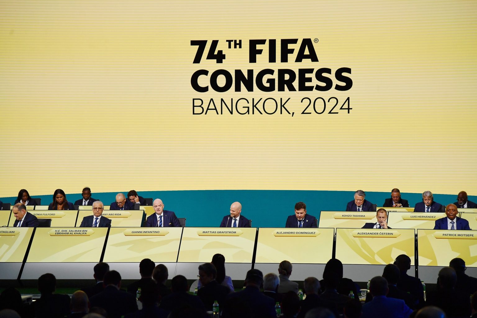 74th FIFA Congress underway in Bangkok