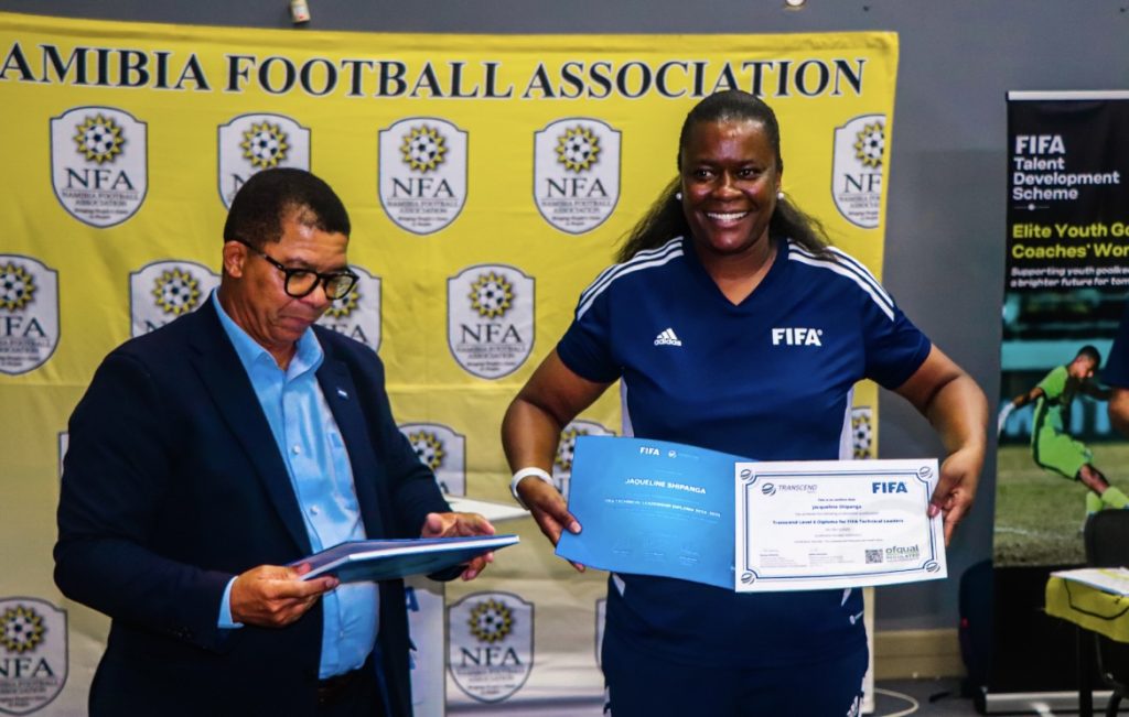 NFA Technical Director, Jaqueline Shipanga Joins Global Elite with FIFA Technical Leadership Diploma