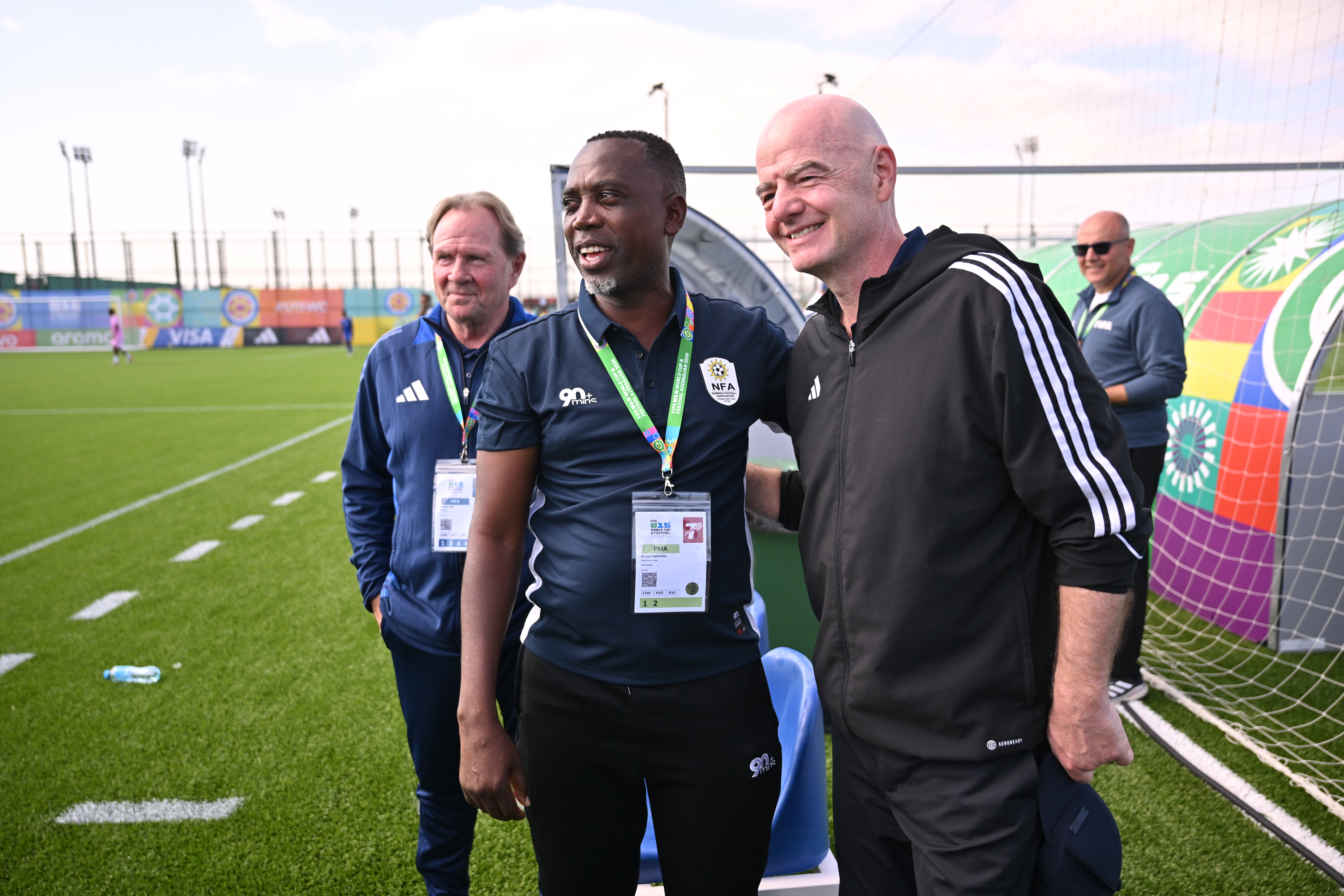 Hailombe Applauds FIFA for Grassroots Football Development Initiatives
